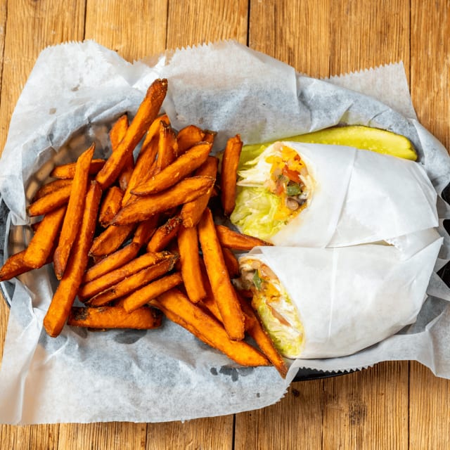 Grilled Veggie Wrap.
