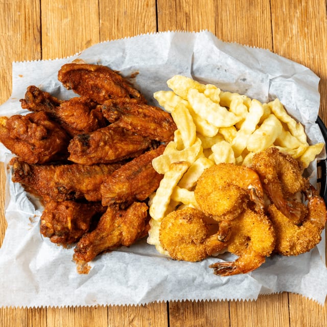 Wings N Shrimp.
